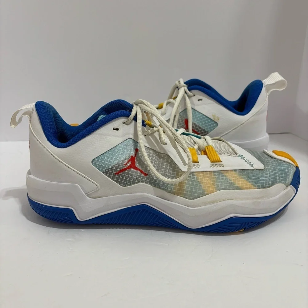 Nike Air Jordan Westbrook One Take 4 UCLA Bruins White Blue